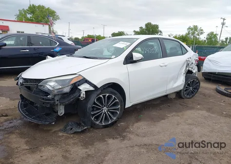 2014 Toyota Corolla S Plus from USA, damaged, VIN 5YFBURHE2EP069710